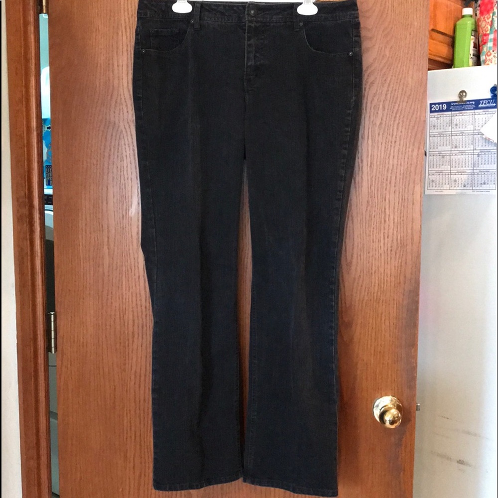 Faded Glory Stretch straight Eased Jeans